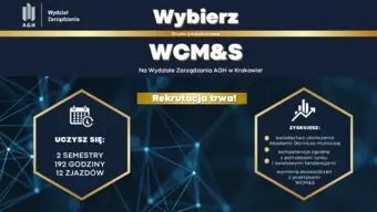 grafika informujące o kierunku WCM&S